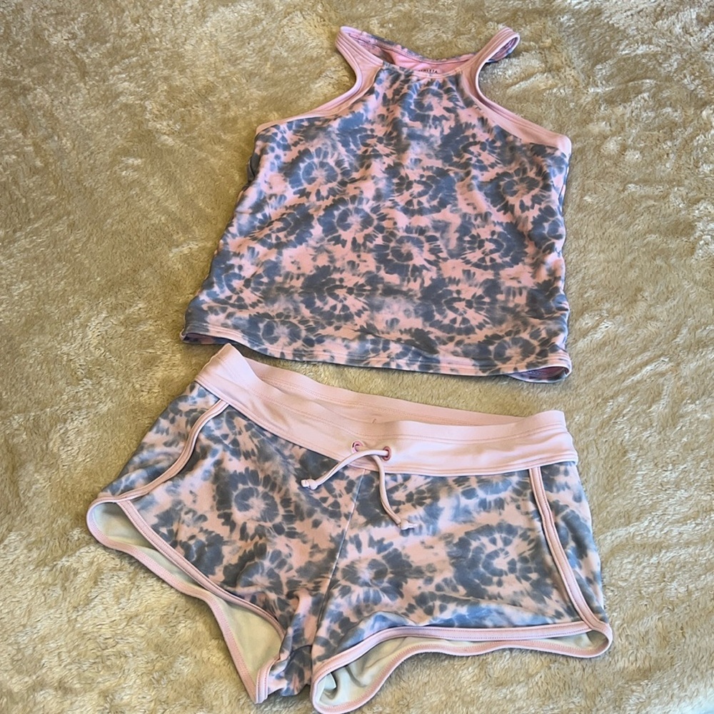Athleta Girl 
FREE‎ SPIRIT TANKINI TOP and Short 
HAUT DE TANKINI FREE SPIRIT